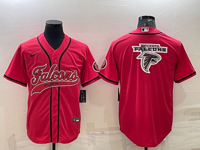 Men Atlanta Falcons Blank Red 2022 Nike Co branded NFL Jersey->atlanta falcons->NFL Jersey